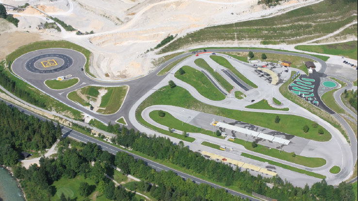 Track in Saalfelden, Austria